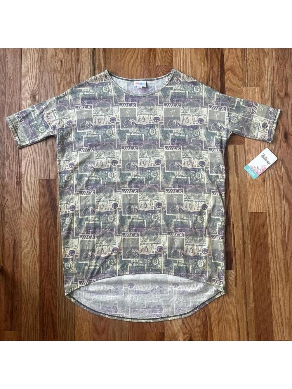 NWT Lularoe Irma Top Nighmare Before Christmas XS Disney Collection
